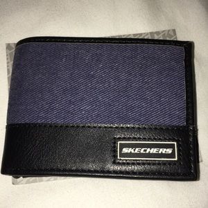 🆕 SKETCHERS | RFID PASSCASE WALLET W/FLIP POCKET